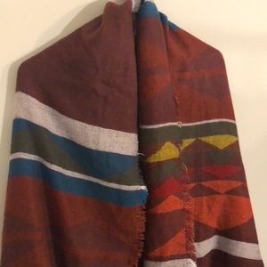 Gorgeous Aztec Blanket Scarf